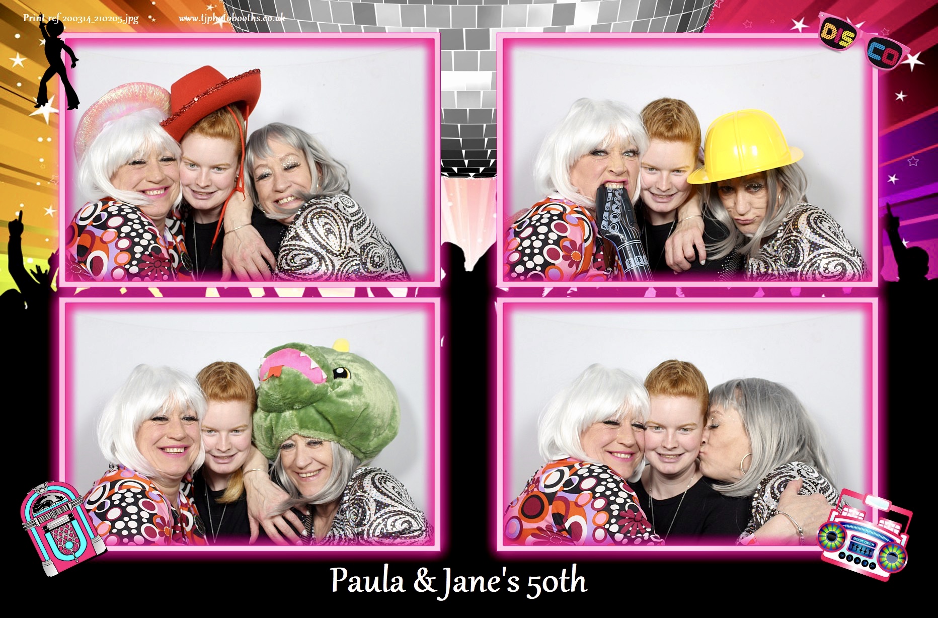 Paula & Jane's 50th | View more photos from the event at gallery.tjphotobooths.co.uk/u/TJPhotobooths/Paula-Janes-50th